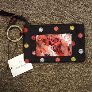 Vera Bradley Havana Dots Zip ID Case